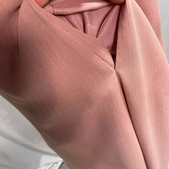 Azazie Rebecca Bridesmaid Dress Dusty Rose Pink Custom Size Womens Wedding Prom‎ - Picture 7 of 15